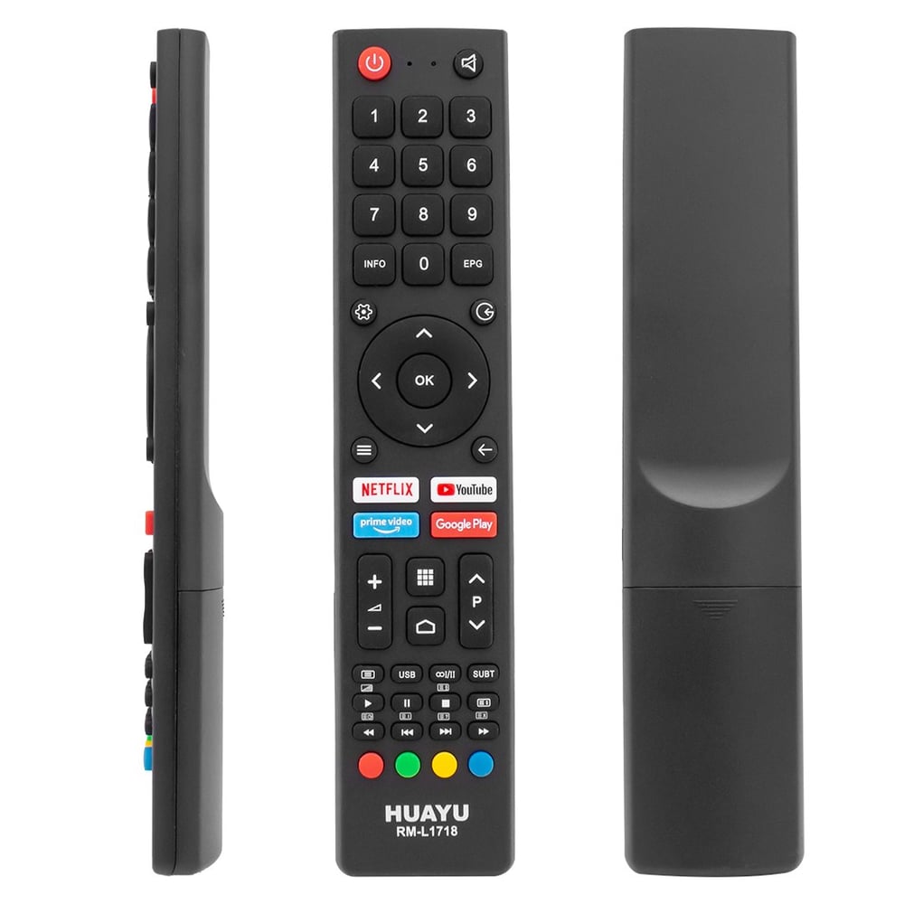 HUAYU KL RM-L1718 CHANGHONG NETFLIX-YOUTUBE-PRIME VIDEO-GOOGLE PLAY TUŞLU UNIVERSAL LCD LED TV KUMANDA