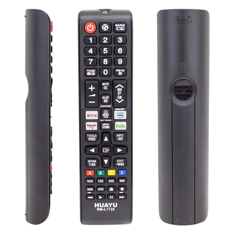 HUAYU KL RM-L1728 SAMSUNG NETFLIX-RAKUTENTV-PRİME VİDEO-HULU TUŞLU LCD LED TV KUMANDA