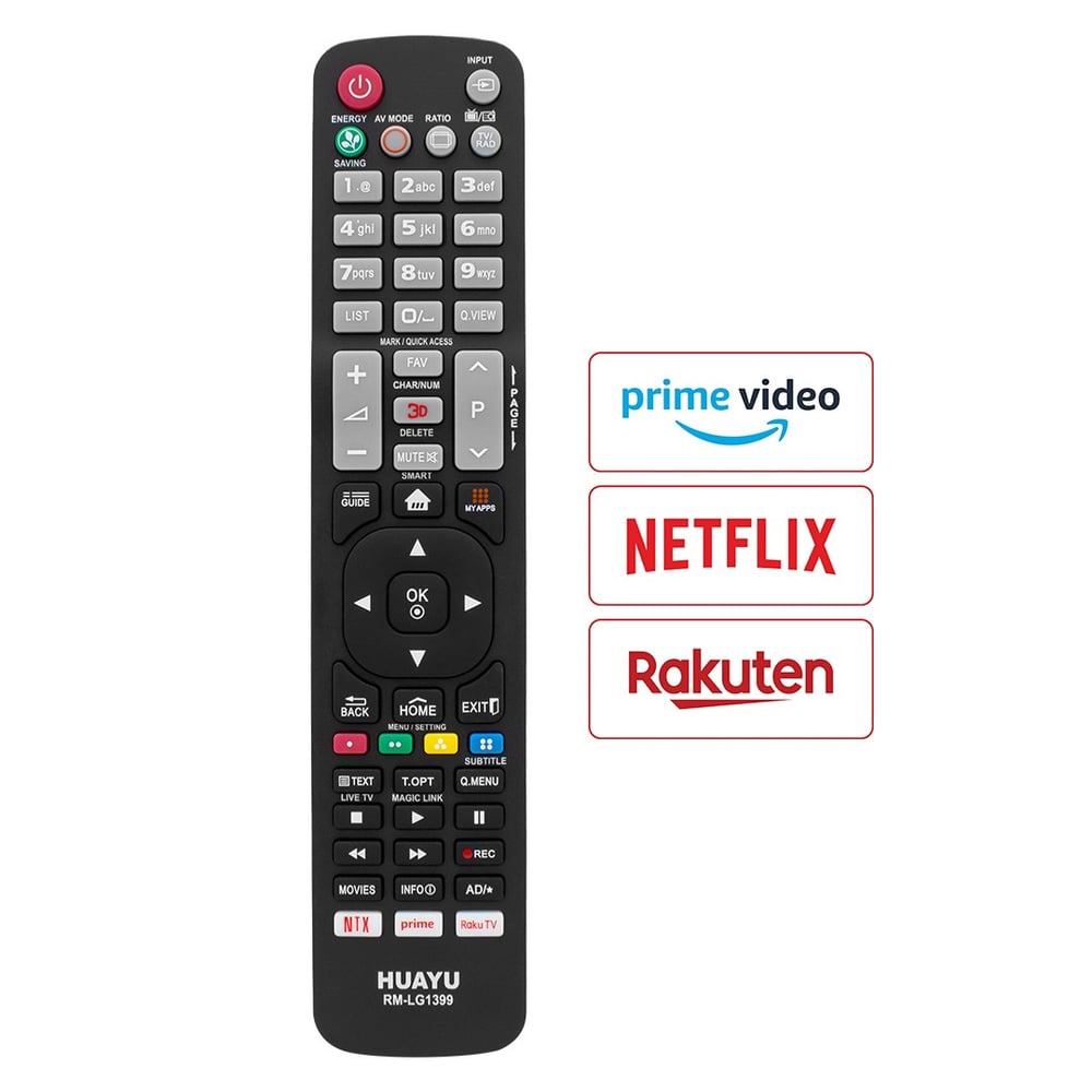 HUAYU KL RM-LG1399 LG NETFLIX-PRIME VIDEO TUŞLU UNIVERSAL LCD LED TV KUMANDA