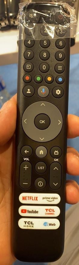 HUAYU KL TCL HRM2550 RC833 GUB1 NETFLIX-YOUTUBE-PRIME VIDEO TUŞLU LCD LED TV KUMANDA