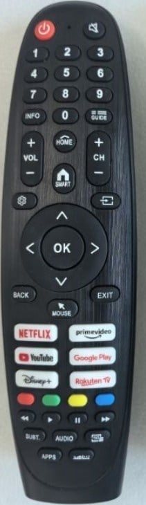 HUAYU RM-L1870 NETFLIX-YOUTUBE-PRIME VIDEO-DİSNEY-RAKUTEN-GOOGLE PLAY TUŞLU UNIVERSAL LCD TV KUMANDASI