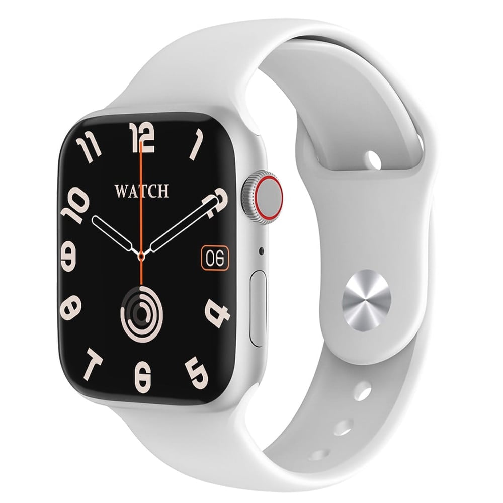 HYTECH W99 WATCH IOS VE ANDROID UYUMLU MACTIVE 2.05 INCH GENİŞ EKRANLI GÜMÜŞ AKILLI SAAT