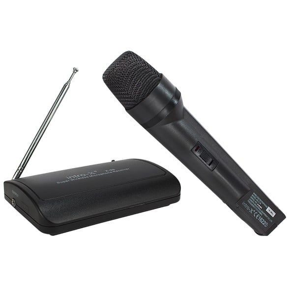 INTRO-X X-39 VHF EL TİPİ KABLOSUZ MİKROFON