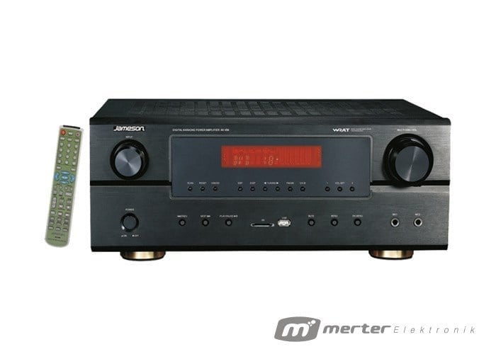 JAMESON AV-456 VHF TELSİZ MİKROFONLU ANFİ