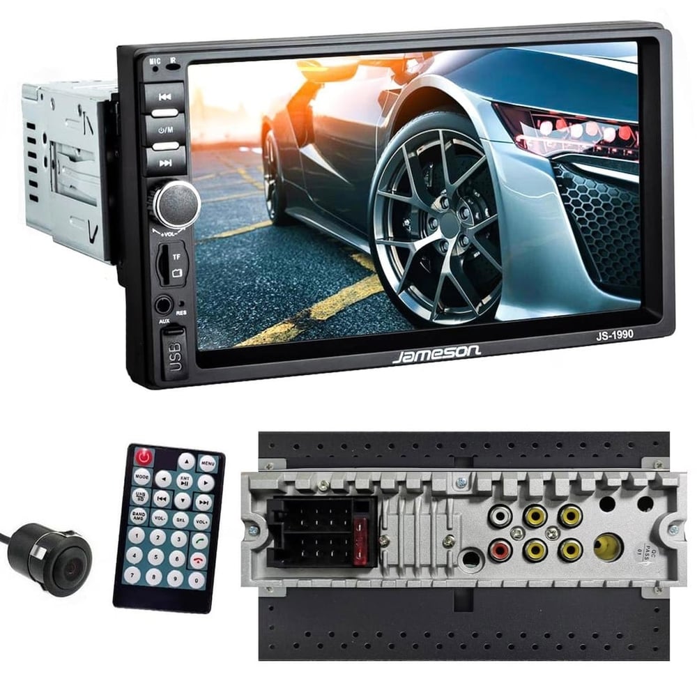 JAMESON JS-1990 7 INCH 4X45 WATT AYARLANABİLİR DOUBLE DIN OTO TEYP