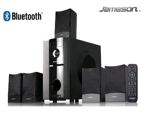 JAMESON JS-3444 BLUETOOTH'LU 5+1 SES SİSTEMİ (USB-SD-BT)