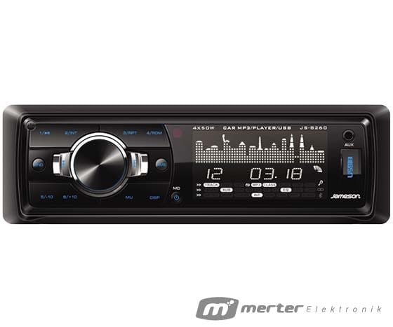 JAMESON JS-8261 UZUN KASA USB/SD/FM MEKANİKSİZ OTO TEYP