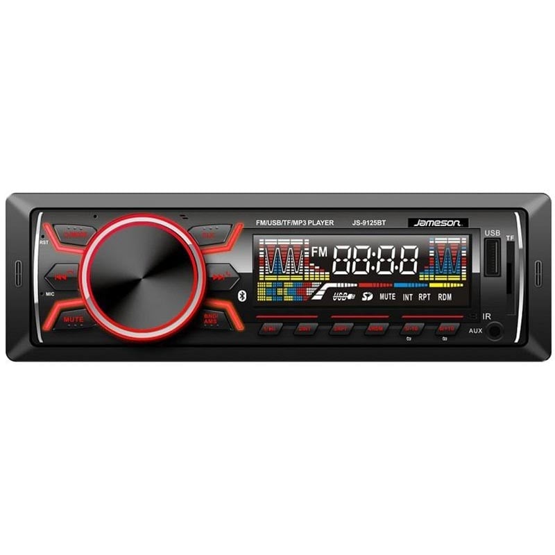 JAMESON JS-9125BT USB/SD/FM/AUX/BLUETOOTH'LU MEKANİKSİZ OTO TEYP 4X55 WATT
