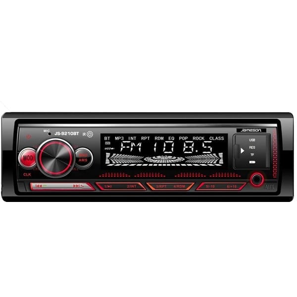 JAMESON JS-9210BT 2XUSB/SD/FM/AUX/BT MEKANİKSİZ KUMANDALI OTO TEYP 4 X 55 WATT
