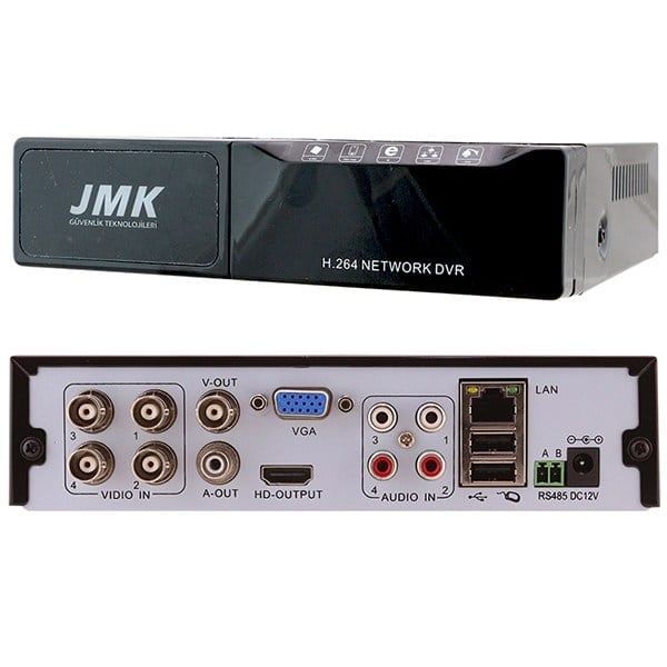 JMK HV-7104HD 5IN1 MİNİ 4'LÜ ARAÇLAR İÇİN 2.5