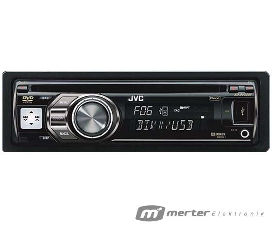 JVC KD-DV5606 DVD/CD/USB/AUX/FM OTO TEYP