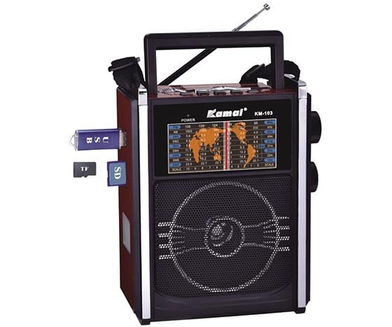 KAMAL KM-103 USB/SD/FM DESTEKLİ MP3 ÇALAR RADYO