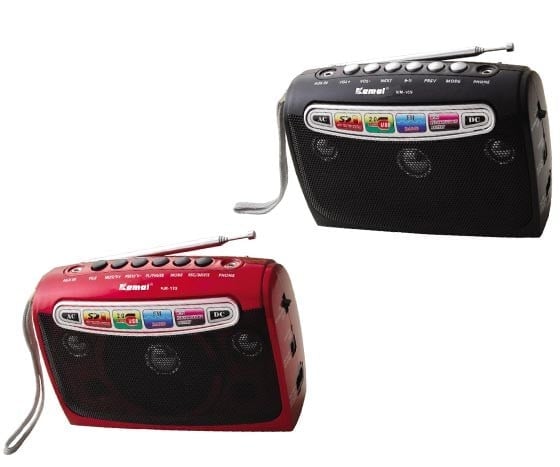 KAMAL KM-109 USB/SD/FM DESTEKLİ MP3 ÇALAR RADYO