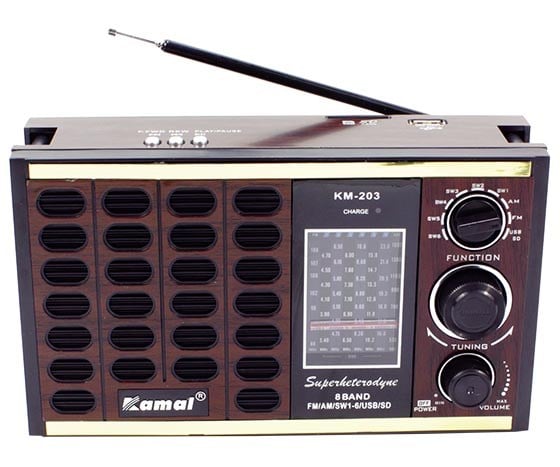 KAMAL KM-203 USB/SD/FM DESTEKLİ MP3 ÇALAR RADYO