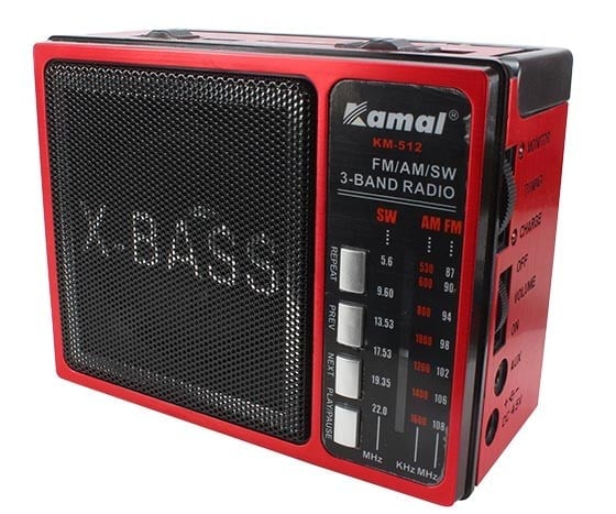 KAMAL KM-512 USB/SD/FM DESTEKLİ FENERLİ MP3 ÇALAR RADYO