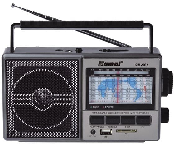 KAMAL KM-901 USB/SD/FM DESTEKLİ MP3 ÇALAR RADYO