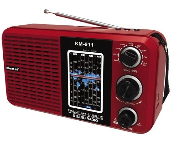 KAMAL KM-911 USB/SD/FM DESTEKLİ MP3 ÇALAR RADYO