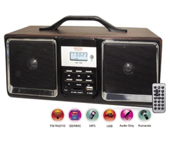 KAMOSONIC KS-MR116 MÜZİK KUTUSU (USB+SD+FM)