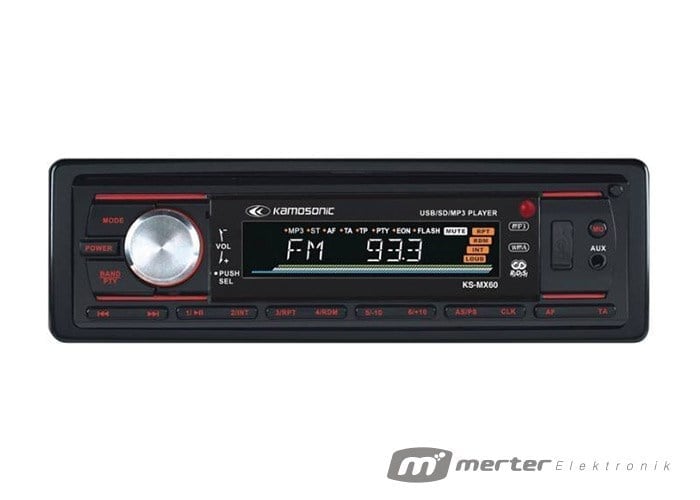 KAMOSONIC KS-MX60 USB/SD/FM OTO TEYP