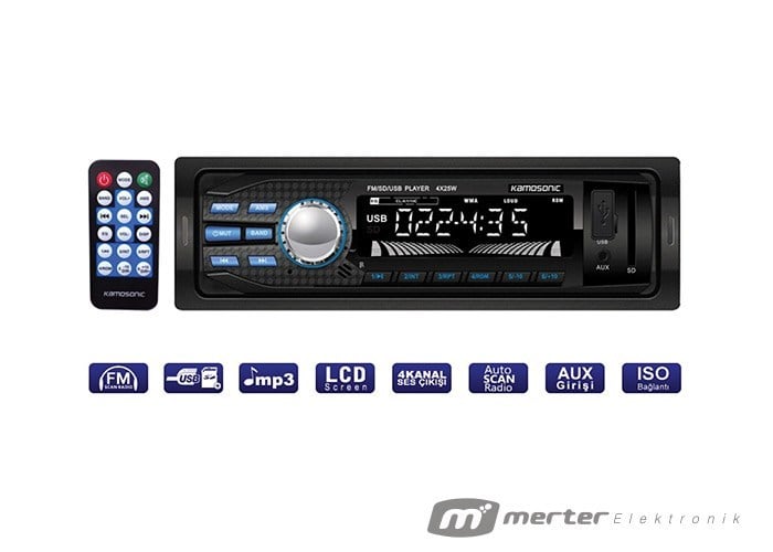 KAMOSONIC KS-MX90 USB/SD OTO TEYP