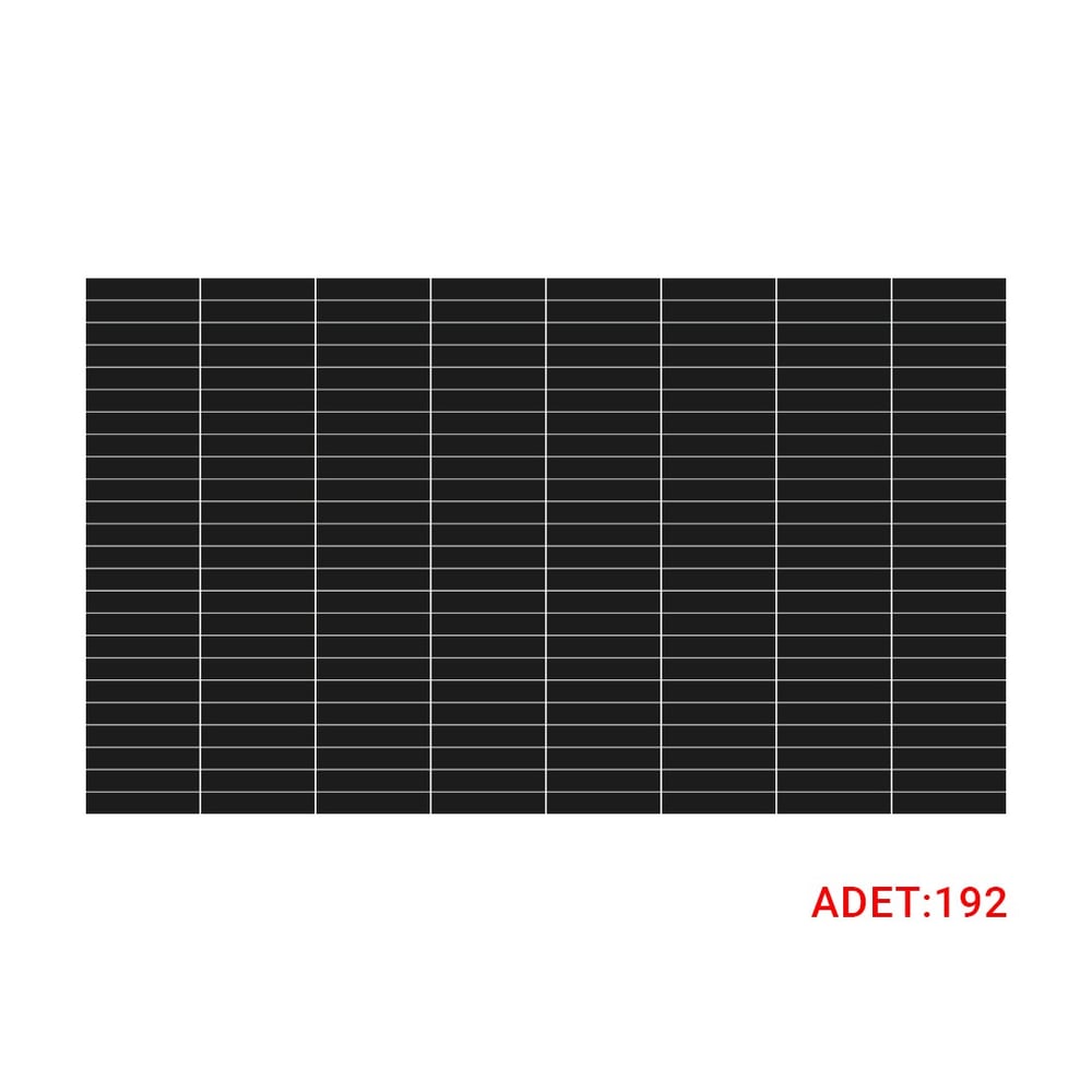 KAUÇUK PED 20X4X2 ( PANEL MONTAJ İÇİN TAKOZ )