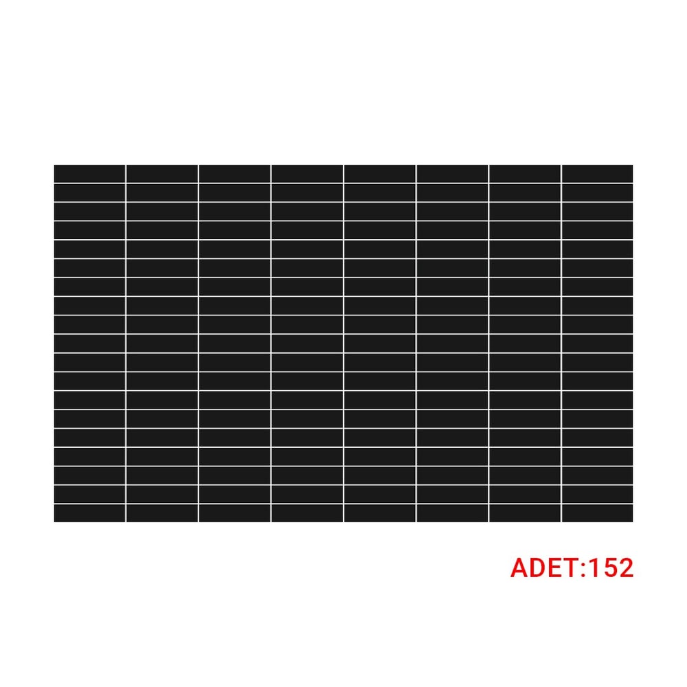 KAUÇUK PED 20X5X3 ( PANEL MONTAJ İÇİN TAKOZ )