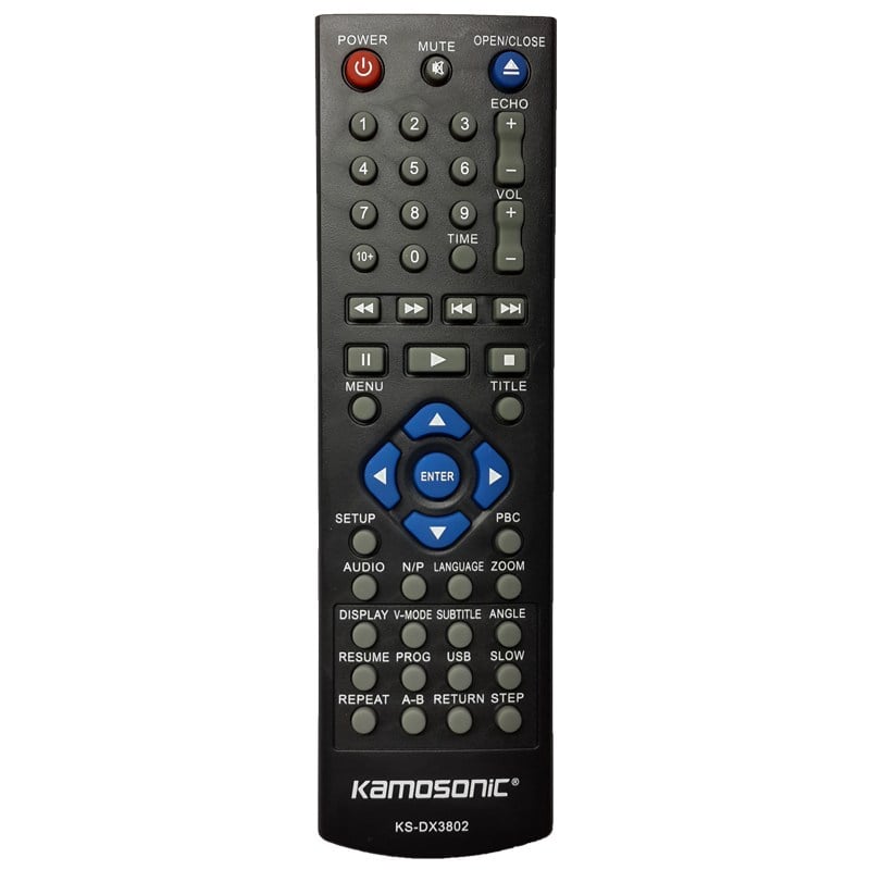 KD KAMOSONİC KS-DX3802-KS-DX3801-KS-DX3800-KS-DX3803-KS-DX3702-KS-DX3701-KS-DX3700 DVD KUMANDASI