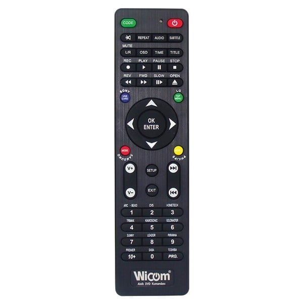 KD WICOM UNIVERSAL TÜM MODELLERE UYUMLU AKILI DVD KUMANDASI