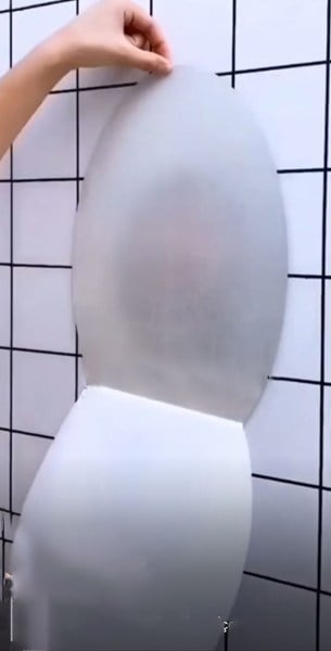 KENDİNDEN YAPIŞKANLI ESNEK KIRILMAZ STICKER AYNA