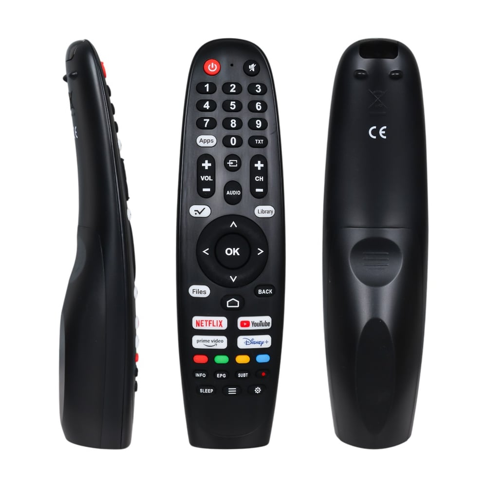 KL STRONG*FOBEM WHOLEOS NETFLIX-YOUTUBE-PRIME VIDEO-DISNEY PLUS TUŞLU SES KOMUTLU LCD LED TV KUMANDA
