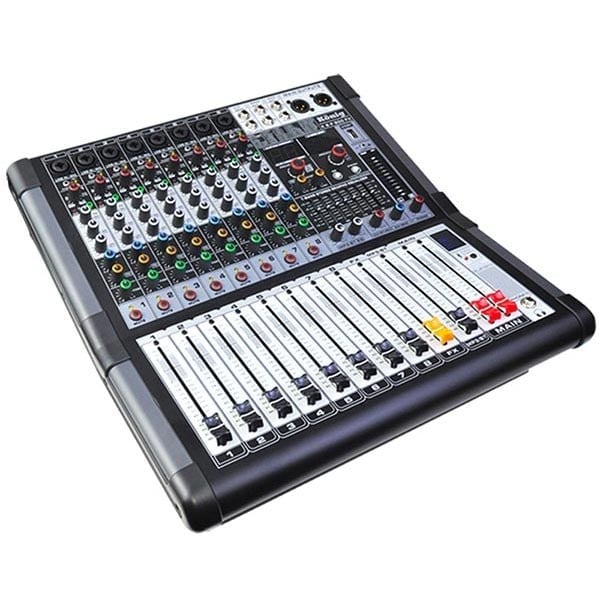 KÖNİG K-8 P800 FX 2X400 WATT 8 KANAL BT POWER MIXER