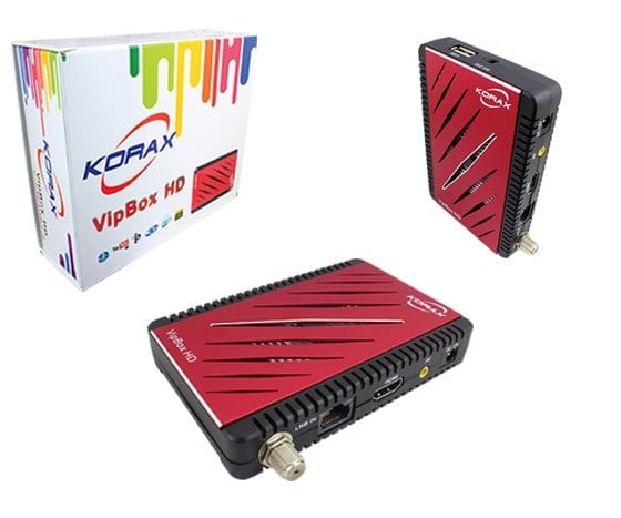 KORAX*HİTECH VIPBOX GOLD HD IP TV + ETHERNETLİ FULL HD MİNİ UYDU ALICISI (ALICI GÖZ 6804)