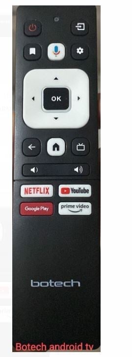 KR BOTECH NETFLIX - YOUTUBE - PRIME VIDEO TUŞLU ANDROID TV KUMANDA (24974=6025)