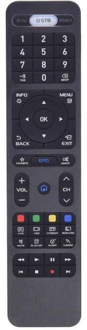 KR FORMULER Z8 / Z7+ / Z7+ 5G / ZX/ZX 5G / Z PRİME UZAKTAN KUMANDA