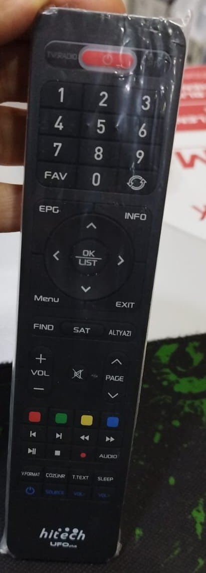 KR KORAX HİTECH VİPBOX UFO SON KASA UYDU ALICI KUMANDASI