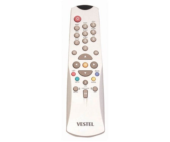 KR VESTEL ZAPPLI I-II UYDU KUMANDASI (OK-664)