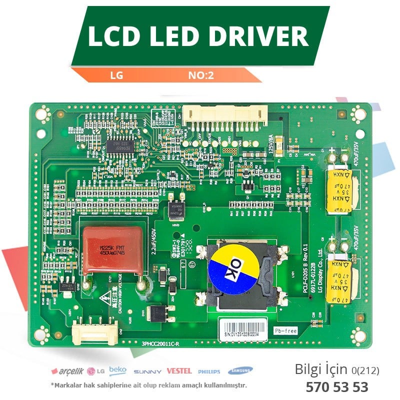 LCD LED DRIVER LG (6917L-0122B-3PHCC20011C-R) (LC420DUN SF R2) (NO:2)