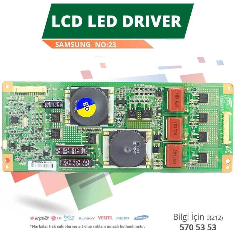 LCD LED DRIVER SAMSUNG (SSL460EL01 REV 0.2) (LTA400HF16) (NO:23)