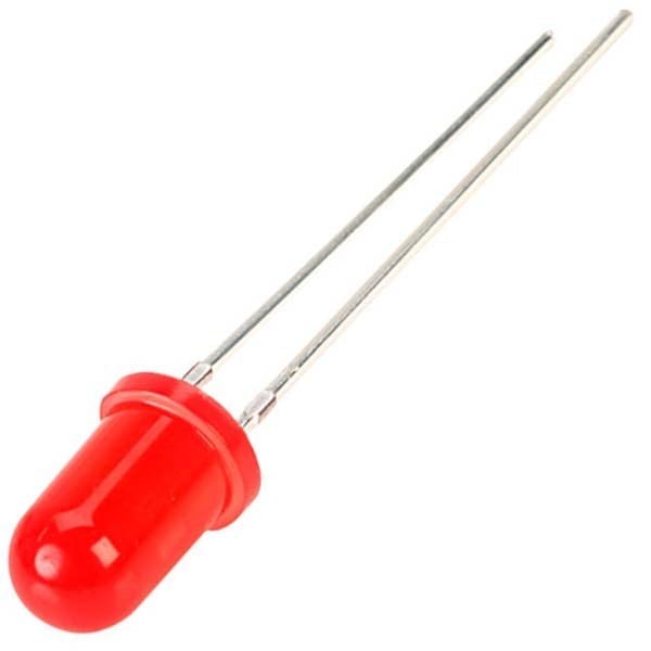 LED KIRMIZI 5MM MAT KIRMIZI MERCEKLİ (29=462)