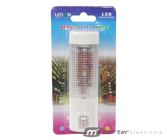 LEDON LD-0328 LEDLİ RENKLİ GECE LAMBASI