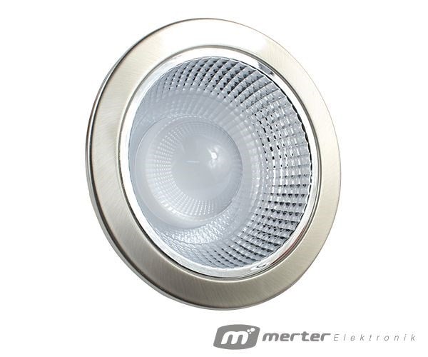 LEDON LD-1010S 10 WATT BEYAZ-SATEN MERCEKLİ DOWNLIGHT COB LED