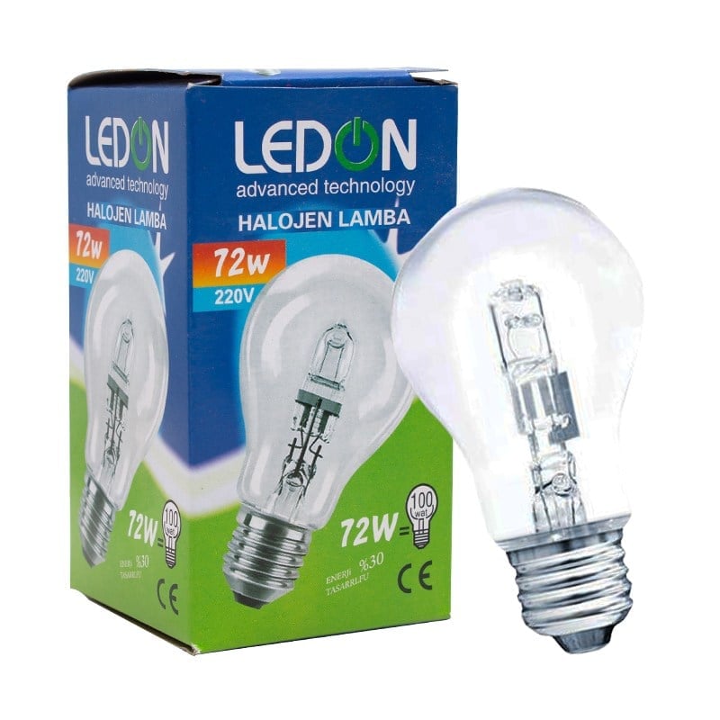 LEDON LD-2772 E27 72 WATT TASARRUFLU HALOJEN AMPUL