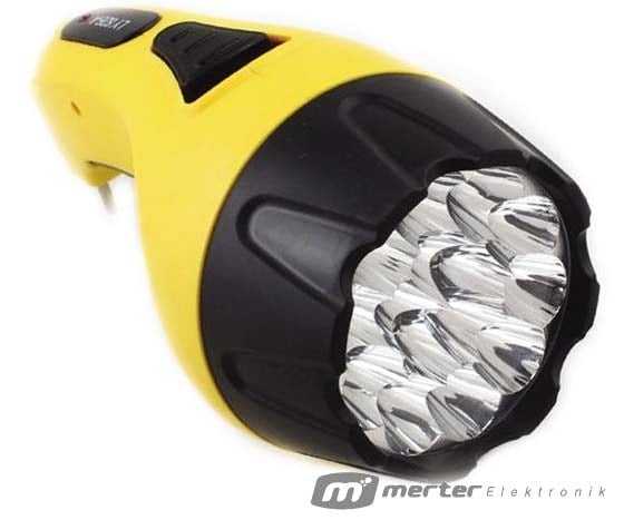 LEDON LD-8016 15 LEDLİ ŞARJLI ÇOK FONKSİYONLU IŞILDAK EL FENERİ