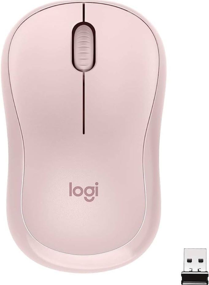 LOGITECH M221 SESSİZ PEMBE KABLOSUZ MOUSE
