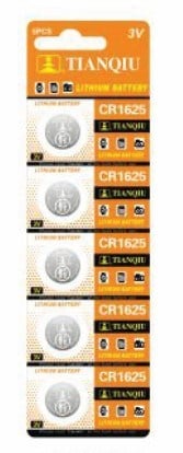MAG BATTERIES MG-38347 CR1625 3 VOLT LİTYUM PİL (5'Lİ PAKET)