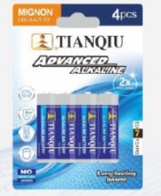 MAG BATTERIES MG-38356 LR6 1.5 VOLT ALKALİN AA KALEM PİL (4'LÜ PAKET FİYAT)