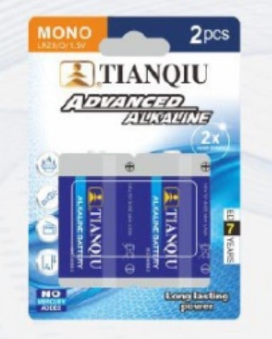 MAG BATTERIES MG-38360 ALKALIN D LR20 1.5 VOLT PİL (2'Lİ PAKET FİYAT)