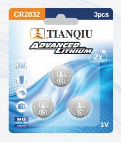 MAG BATTERIES MG-38371 CR2032 3 VOLT PİL (3'LÜ PAKET FİYATI)