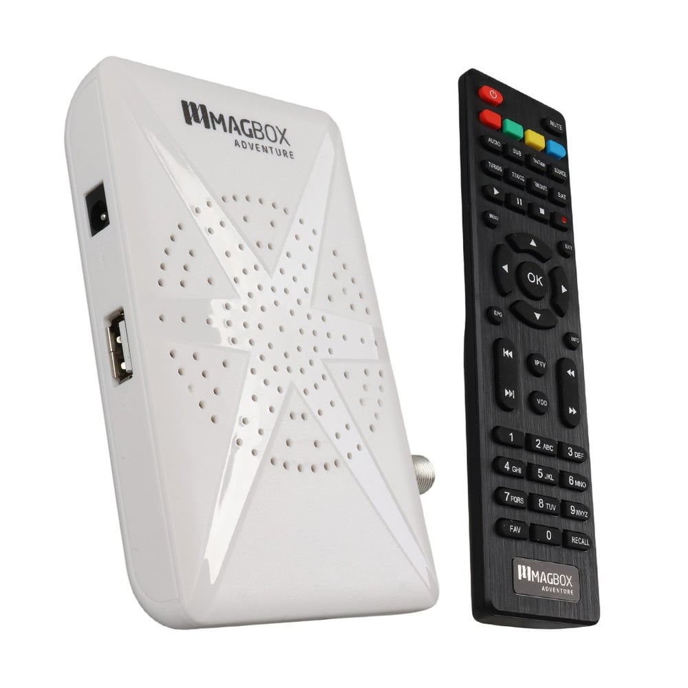 MAGBOX ADVENTURE 4000 KANAL TKGS / YOUTUBE / USB DESTEKLİ FULL HD UYDU ALICISI (DİSPLAY GÖZLÜ)