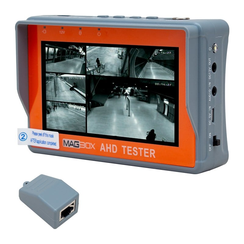 MAGBOX AHD+ANALOG CCTV KAMERA EL TİPİ TEST CİHAZI (4.3